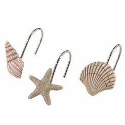Avanti Macrame Shells Shower Hooks