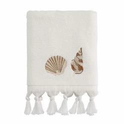 Avanti Macrame Shells Hand Towel