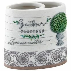 Avanti Modern Farmhouse Toothbrush Holder