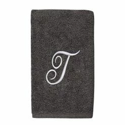 Avanti Premier Silver Script Monogram Hand Towel -Avanti Shop unnamed file 134
