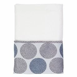 Avanti Dotted Circle Hand Towel Nickel -Avanti Shop unnamed file 166