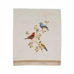 Avanti Gilded Birds Bath Towel
