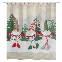 Avanti Merry Gnome Shower Curtain