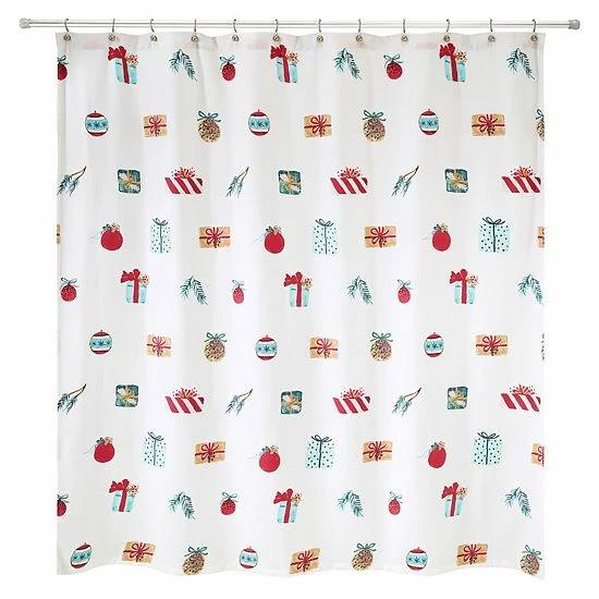 Avanti Holiday Icons Shower Curtain Avanti Holiday Icons Shower Curtain -Avanti Shop unnamed file 283