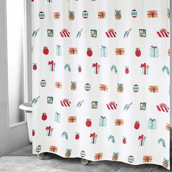Avanti Holiday Icons Shower Curtain Avanti Holiday Icons Shower Curtain -Avanti Shop unnamed file 284