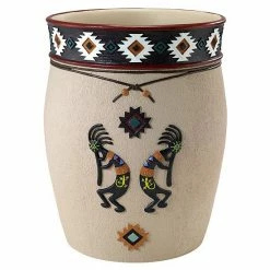 Avanti Southwest Kokopelli Wastebasket