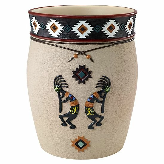 Avanti Southwest Kokopelli Wastebasket Avanti Southwest Kokopelli Wastebasket -Avanti Shop unnamed file 287