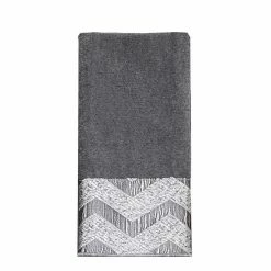 Avanti Chevron Galaxy Fingertip Towel Black -Avanti Shop unnamed file 311