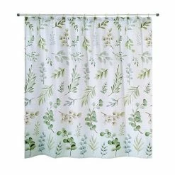 Avanti Ombre Leaves Shower Curtain