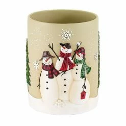 Avanti Snowman Gathering Wastebasket