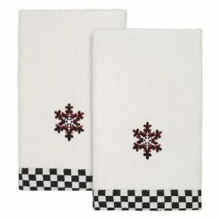 Avanti Tis The Season 2-pack Fingertip Towel Set