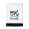 Avanti Chalk It Up Embroidered Hand Towel