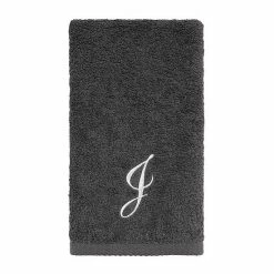 Avanti Premier Silver Script Monogram Fingertip Towel -Avanti Shop unnamed file 404