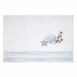 Avanti Coastal Farmhouse Shell Rug