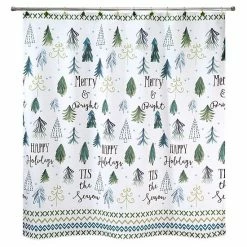 Avanti Christmas Trees Shower Curtain