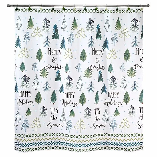 Avanti Christmas Trees Shower Curtain Avanti Christmas Trees Shower Curtain -Avanti Shop unnamed file 47