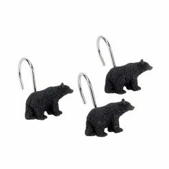 Avanti Black Bear Lodge 12-pk. Shower Curtain Hooks