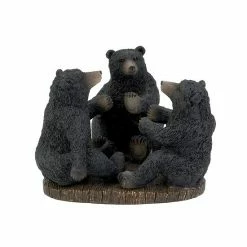 Avanti Black Bear Lodge Toothbrush Holder