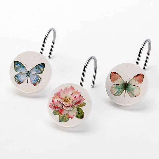 Avanti Butterfly Garden Shower Hooks Avanti Butterfly Garden Shower Hooks -Avanti Shop unnamed file 618