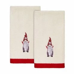Avanti Christmas Gnomes 2-pack Fingertip Towel