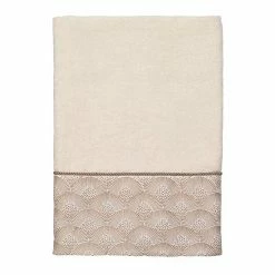 Avanti Deco Shell Bath Towel Nickel