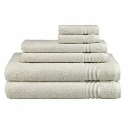 Avanti 6-piece Bath Towel Set Light Grey