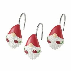 Avanti Merry Gnome Shower Curtain Hooks
