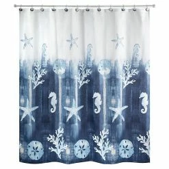 Avanti Batik Coastal Shower Curtain