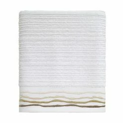 Avanti Ripple Linen Towel