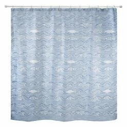 Avanti Blue Fin Bay Shower Curtain