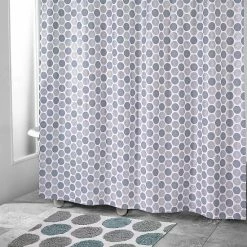 Avanti Dotted Circle Shower Curtain