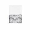 Avanti Chevron Galaxy Washcloth White