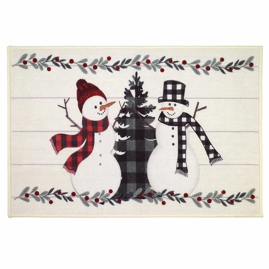 Avanti Rustic Pals Snowmen Bath Rug Avanti Rustic Pals Snowmen Bath Rug -Avanti Shop unnamed file 93