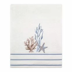Avanti Abstract Coastal Bath Towel